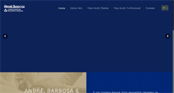 Desktop Screenshot of andrebarbosa.com.br